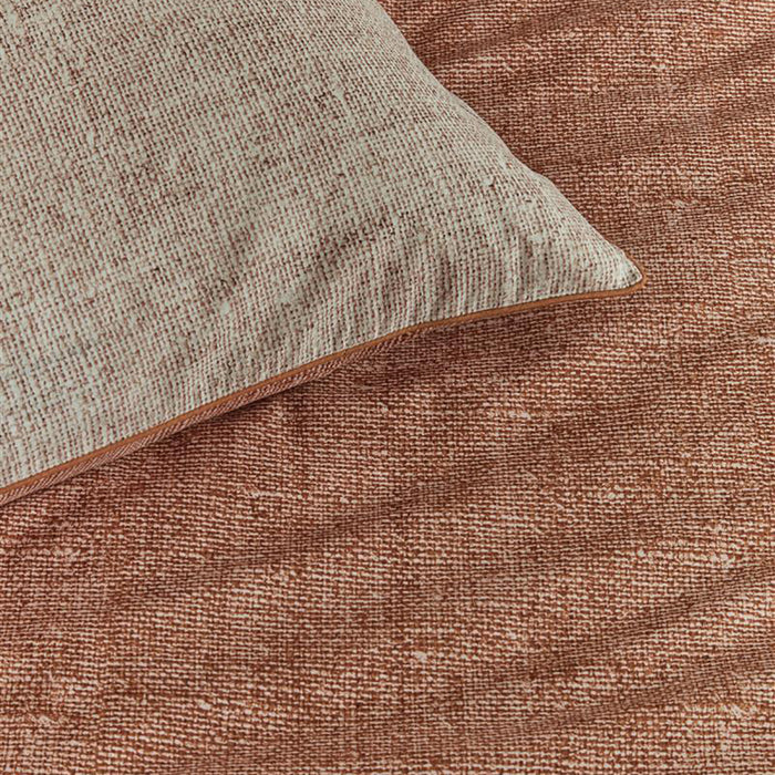 Rivièra Maison Coughton Court Dekbedovertrek 200 x 200/220 cm - Terra