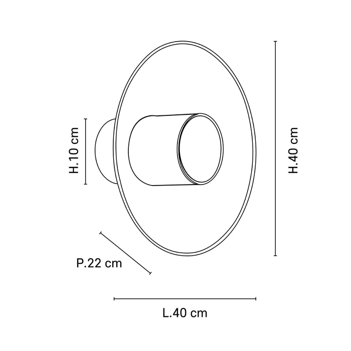 Market Set Singapour Wandlamp