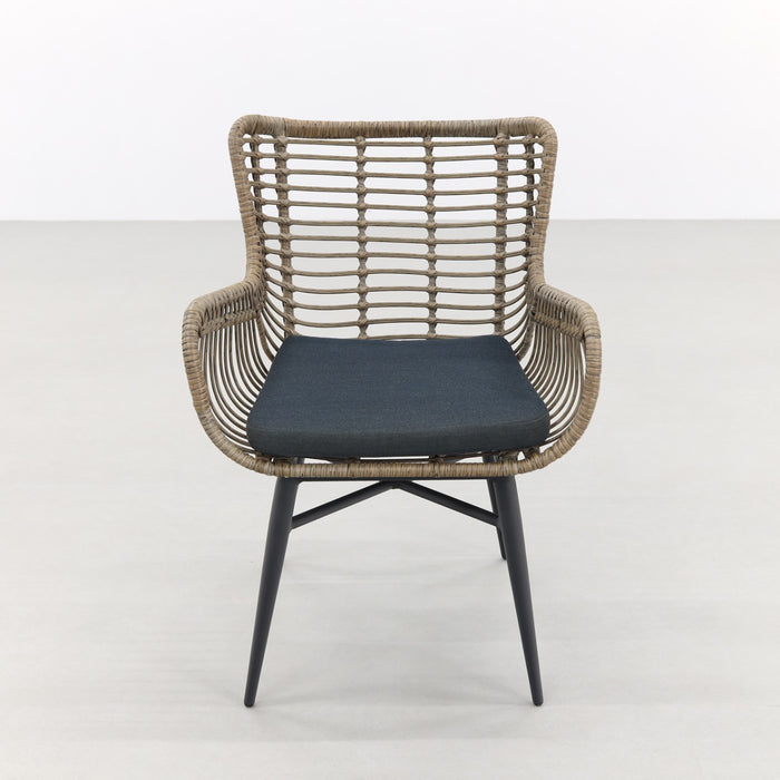 VDG Jasmine natural|Rome grey 240 cm. tuinset - 7-delig