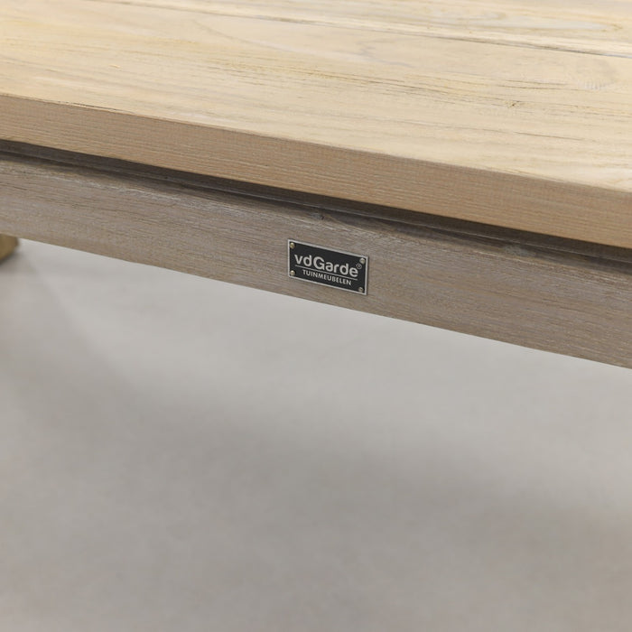 VDG Jasmine natural|Rome grey 240 cm. tuinset - 7-delig