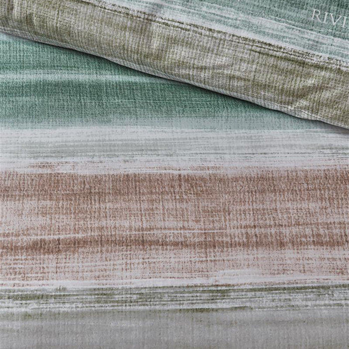 Rivièra Maison Crayons Dekbedovertrek 200 x 200/220 cm - Groen