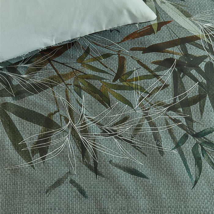 Rivièra Maison Fargesia Dekbedovertrek 200 x 200/220 cm - Groen