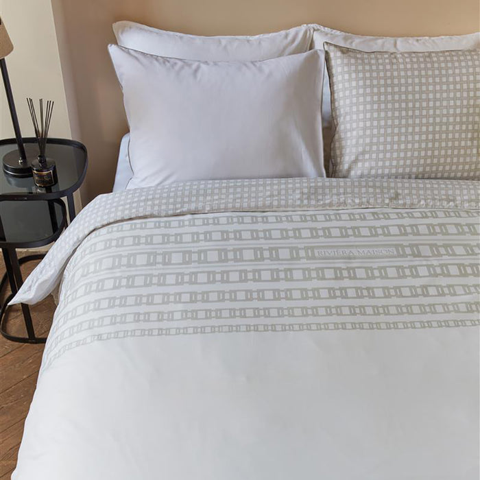 Rivièra Maison Syros Dekbedovertrek 240 x 200/220 cm - Zand