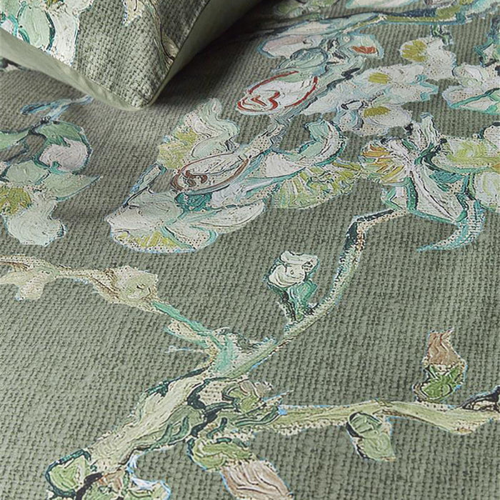 Beddinghouse x Van Gogh Museum Blossoming Dekbedovertrek 240 x 200/220 cm - Groen