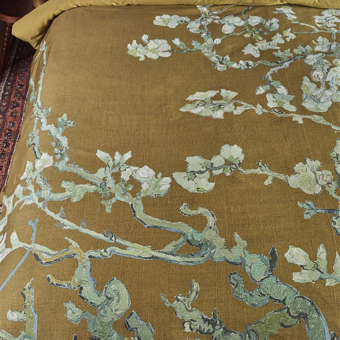 Beddinghouse x Van Gogh Museum Blossoming Dekbedovertrek 240 x 200/220 cm - Oker