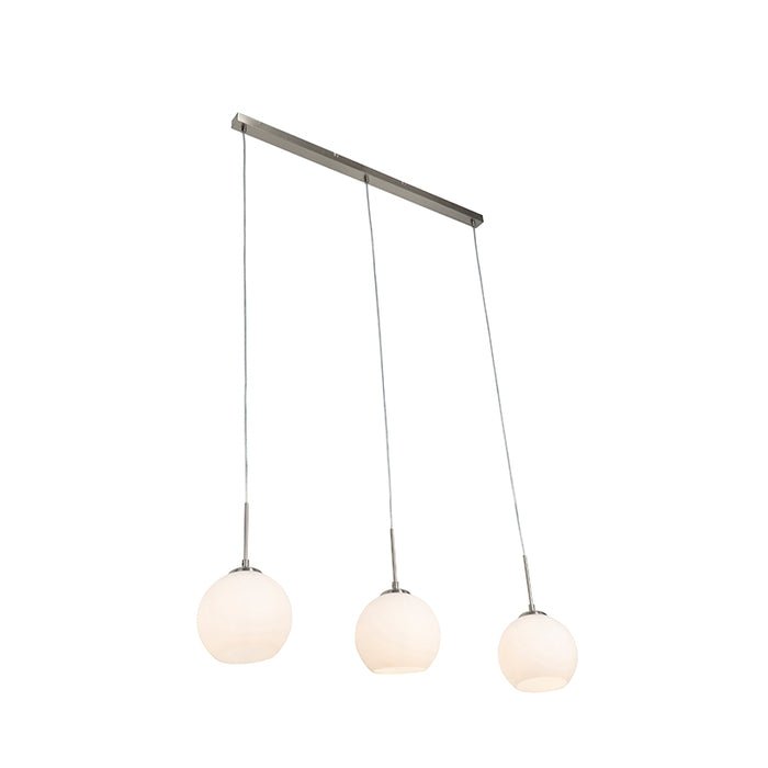 QAZQA Hanglamp eloy - Staal - Modern - L 110cm