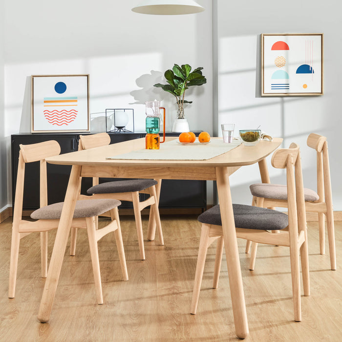 Kave Home Nayme Eetkamerstoel Beige