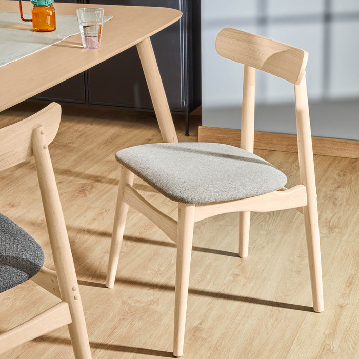 Kave Home Nayme Eetkamerstoel Beige