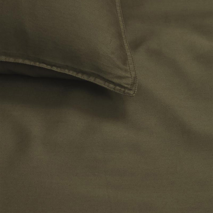 vtwonen Earth Dekbedovertrek 200 x 200/220 cm - Groen