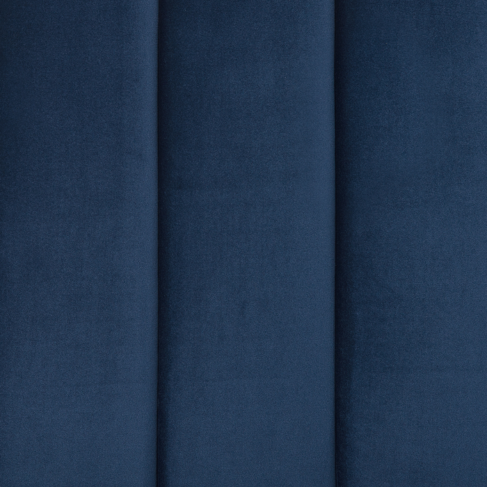 Beliani - MARVILLE - Tweepersoonsbed - Blauw - 180 x 200 cm - Fluweel