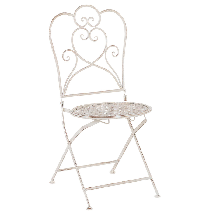 Beliani - TRIESTE - Bistroset voor 2 - Beige - IJzer