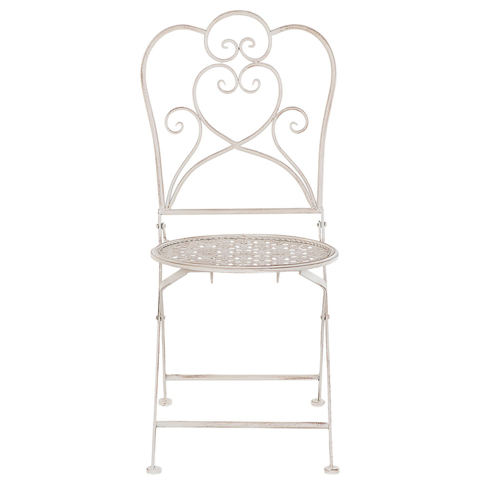 Beliani - TRIESTE - Bistroset voor 2 - Beige - IJzer