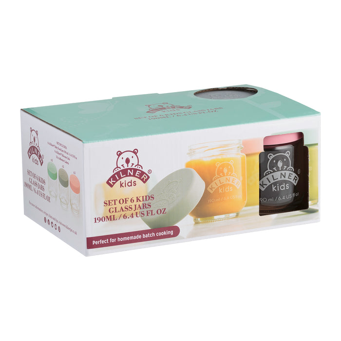 Kilner Voorraadbokalen Babyvoeding 0,19 L - 6 st.