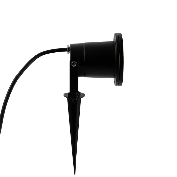 QAZQA Tuinspot zwart incl. snoer en stekker 200 cm IP65 - Basic