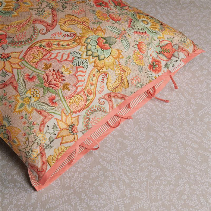 Pip Studio Leafy Hoeslaken 90 x 200/220 cm - Khaki