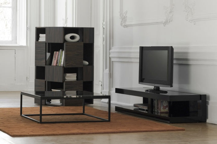 TemaHome Prairie Salontafel - L120xB75xH35 Cm - Zwart Marmer - Zwart