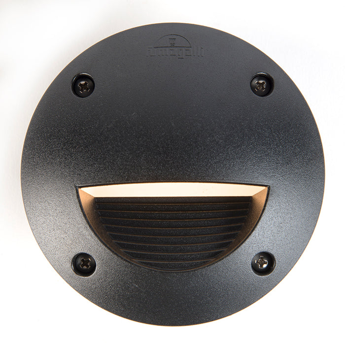 QAZQA Moderne buiten wandspot zwart incl. LED IP65 - Leti