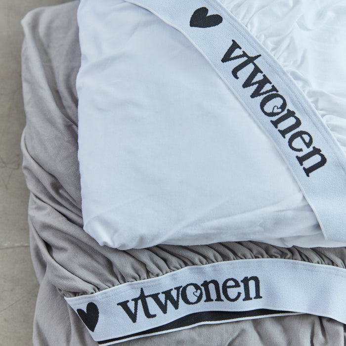 vtwonen Cover Hoeslaken 140/160 x 200/210/220 cm - Grijs