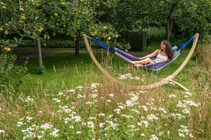 Tropilex® Hangmat Eénpersoons Cuba Blueberry Blauw