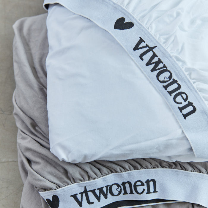 vtwonen Cover Hoeslaken 90 x 200/210/220 cm - Wit