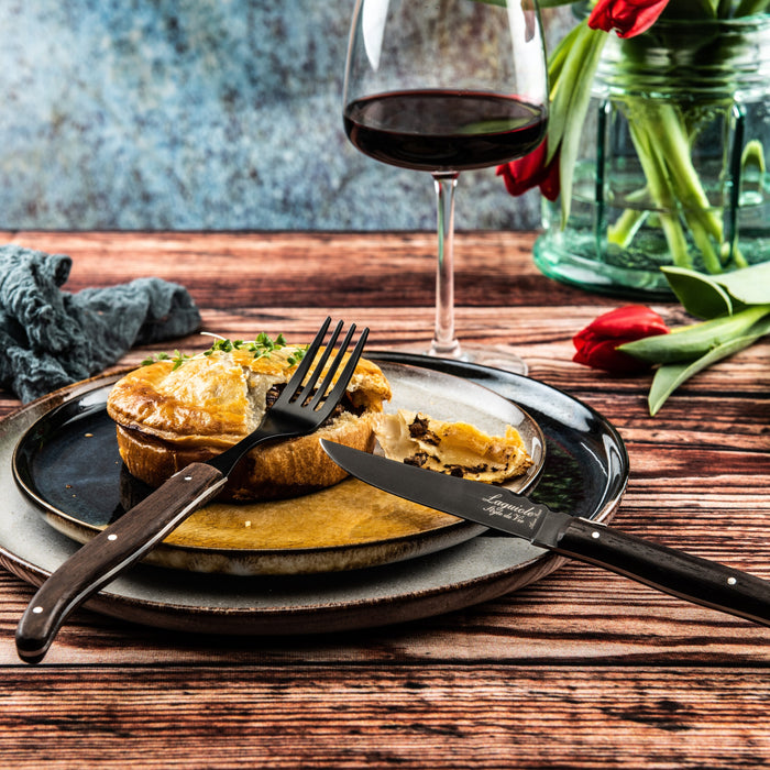 Laguiole Style de Vie Luxury Line Steakmessenset 6 st.