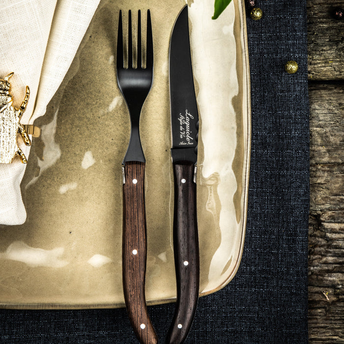 Laguiole Style de Vie Luxury Line Steakmessenset 6 st.