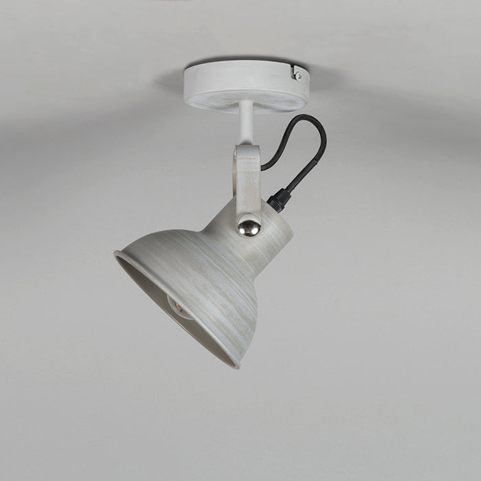 QAZQA Wandlamp Guida - Grijs - Landelijk - H 245mm