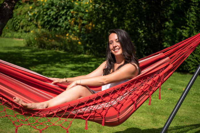 Tropilex® Hangmat Eénpersoons Bonaire Fire Rood