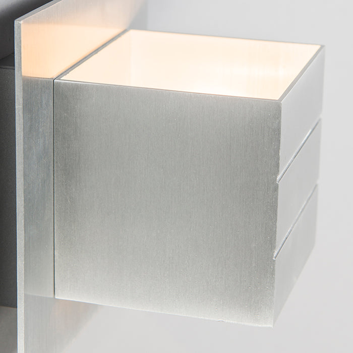 QAZQA Wandlamp ypsilon - Aluminium - Design - L 150mm