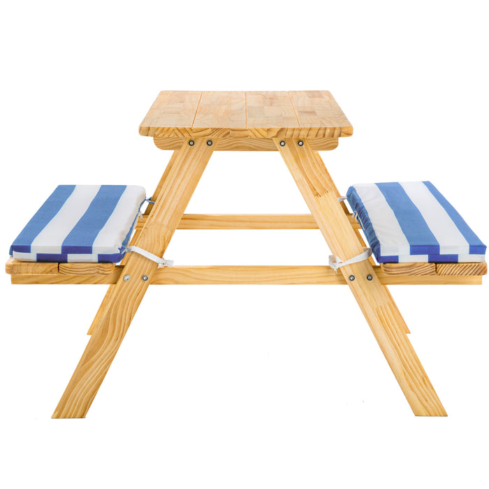 tectake Kinderpicknicktafel met kussens