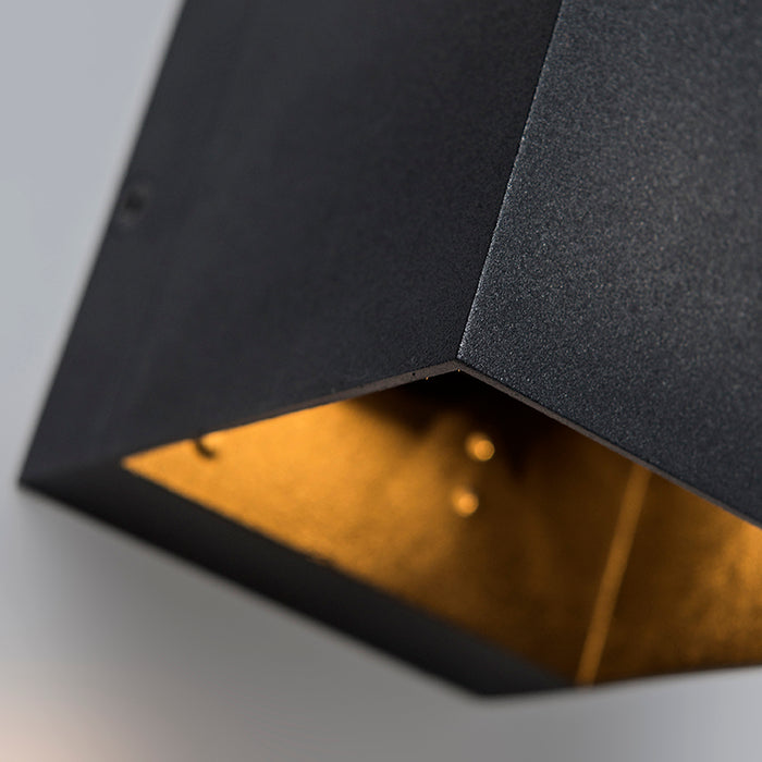 QAZQA Set van 4 moderne wandlampen zwart - Transfer