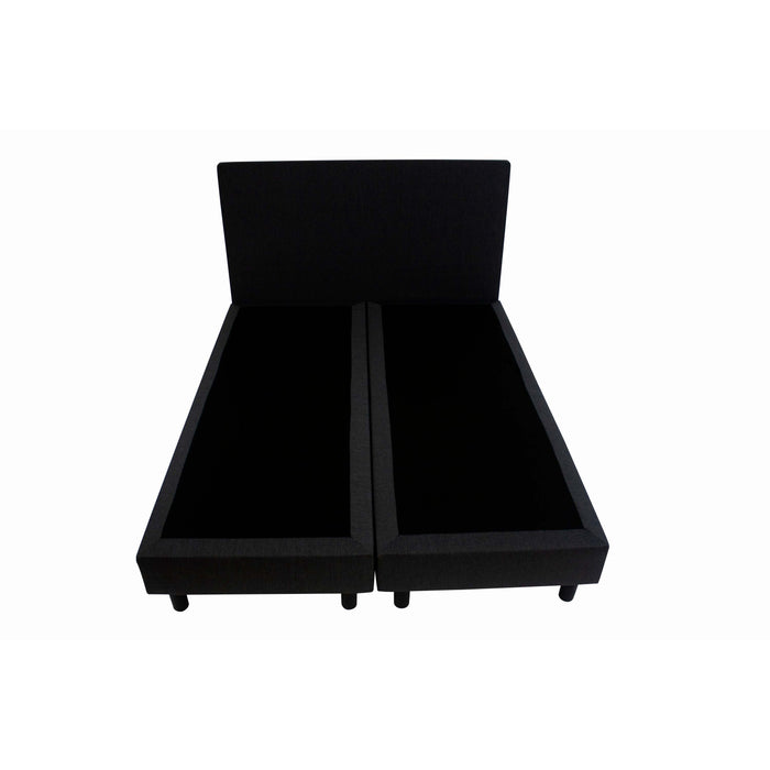 Bedworld Boxspring 160 x 210 cm - Tweepersoons - Antraciet