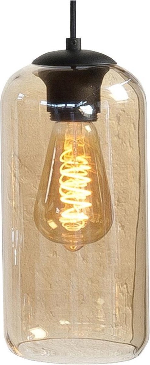 HighLight hanglamp Fantasy 6L - zwart | amber