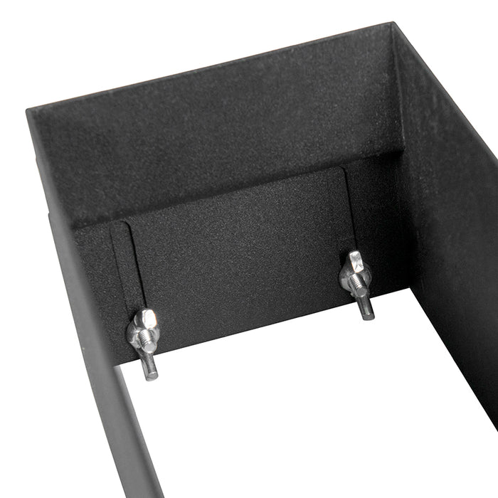 QAZQA Inbouwspot zwart GU10 draai- en kantelbaar trimless 2-lichts -