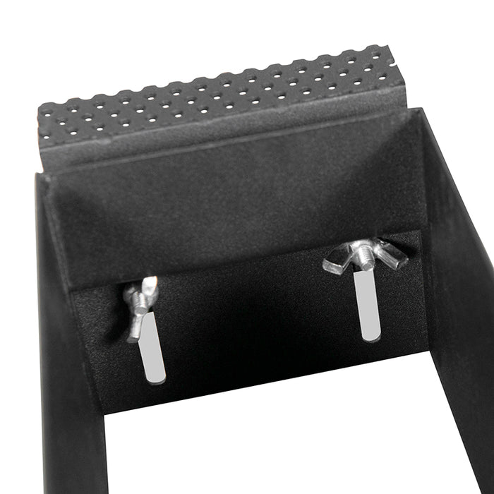 QAZQA Inbouwspot zwart GU10 draai- en kantelbaar trimless 2-lichts -