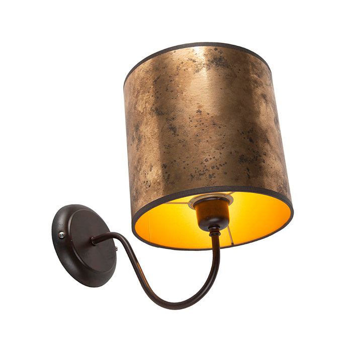 QAZQA Wandlamp - Brons - Klassiek | Antiek - H 295mm