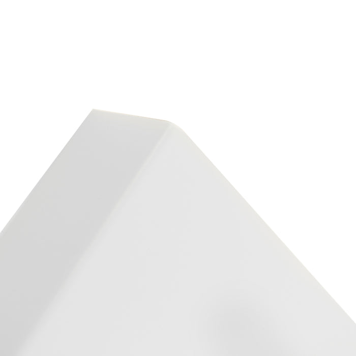 QAZQA Moderne wandlamp wit rechthoekig 2-lichts- Otan