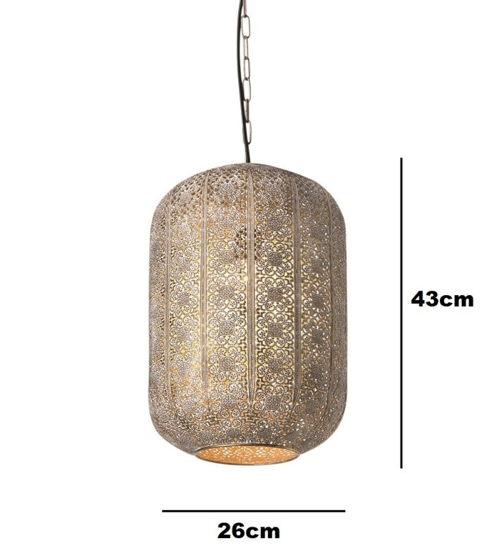 Freelight Hanglamp Vase Antiek Goud 26cm Ø