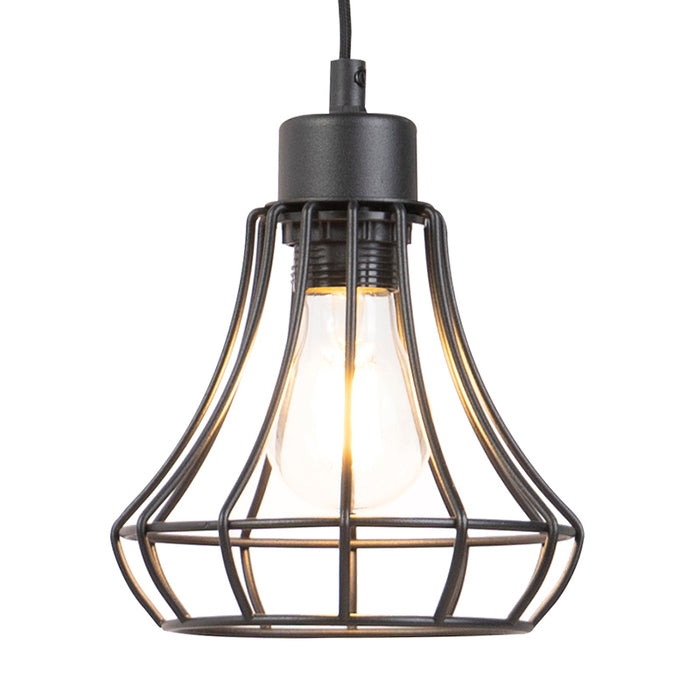 QAZQA Wandlamp galgje - Bruin - Landelijk - L 330mm