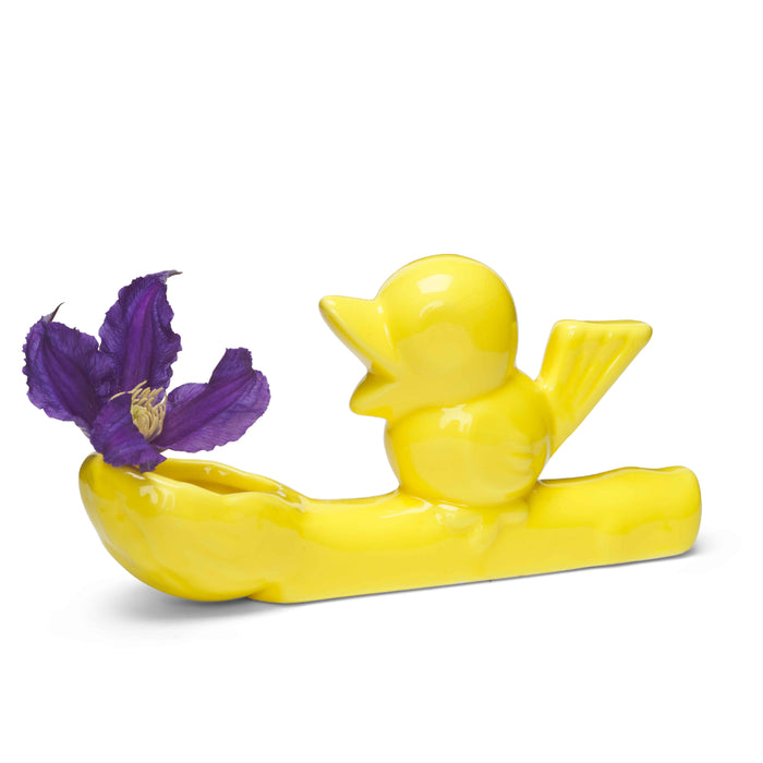 Jasmin Djerzic Flower Thief vaasje Geel