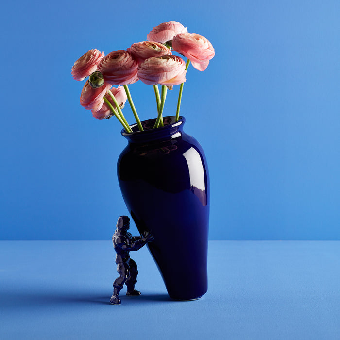 Jasmin Djerzic My Superhero vaas maat XL Blauw