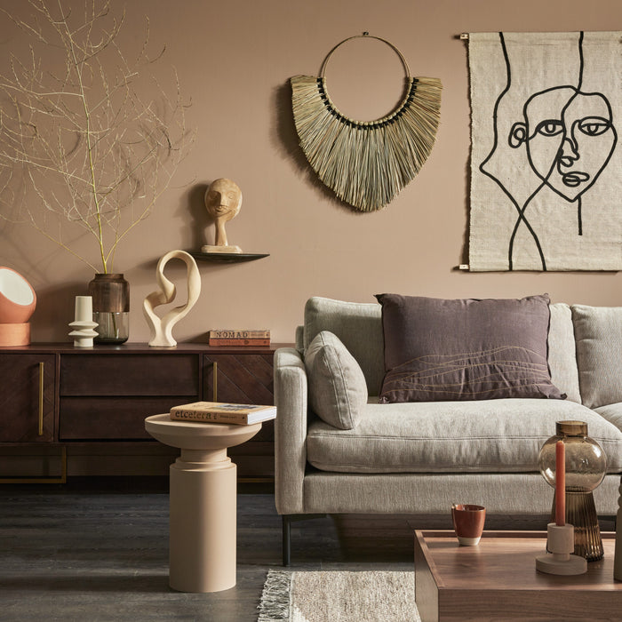 vtwonen Warm Brown Linnen Sierkussen