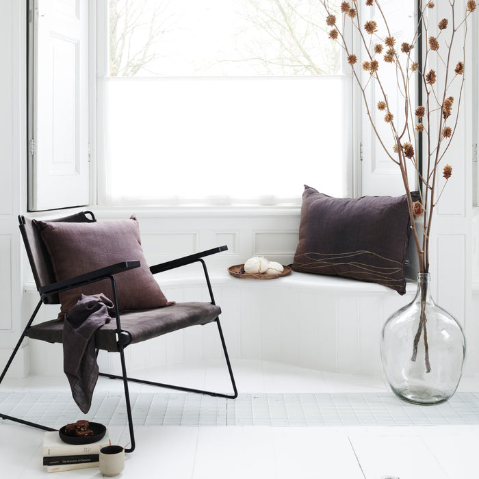 vtwonen Warm Brown Linnen Sierkussen