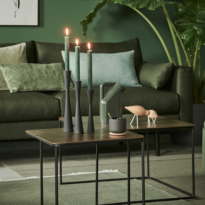 vtwonen Metal Black Kandelaar H 30 cm