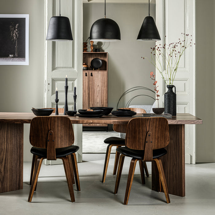 vtwonen Metal Black Kandelaar H 30 cm