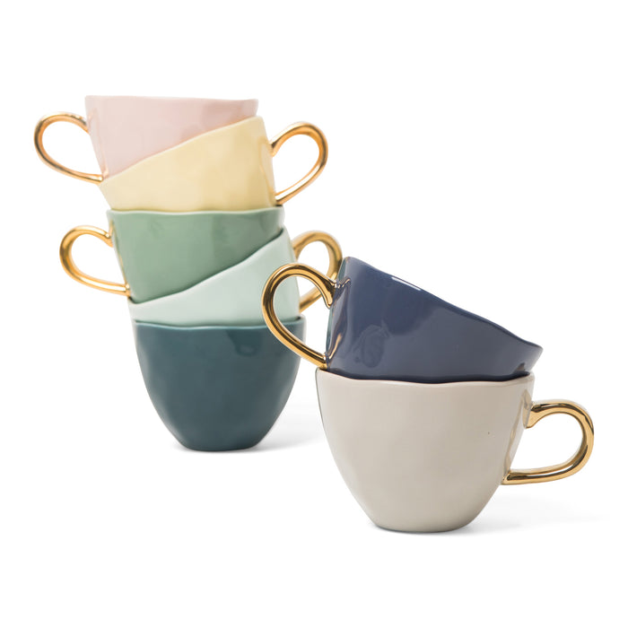 Urban Nature Culture Good Morning Cappuccino / Theekop - Gray Mom - 4 st.