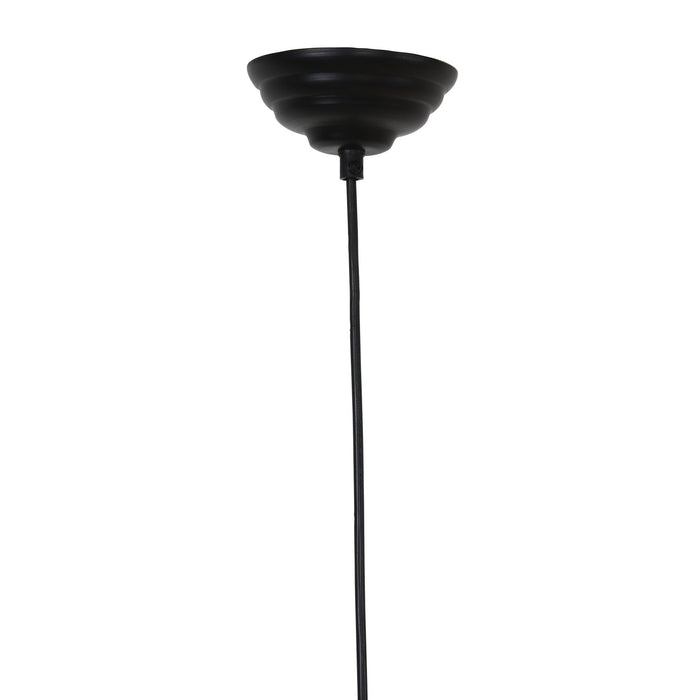 Light & Living Hanglamp Abby - Zwart - Ø19cm