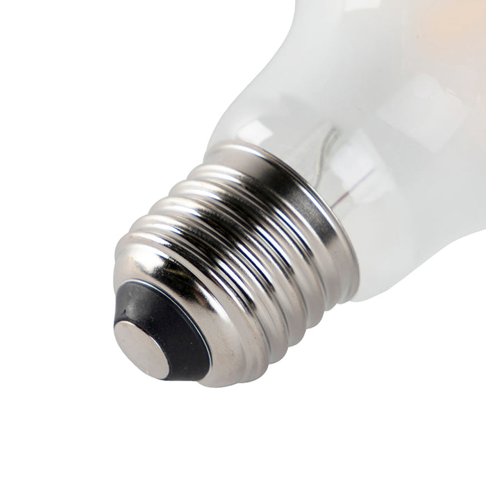 LUEDD Set van 5 E27 LED filament lampen A60 mat glas 4W 450 lm 2700K