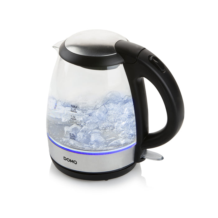 Domo DO9218WK - Waterkoker - 1,2L - Verlicht - Glas