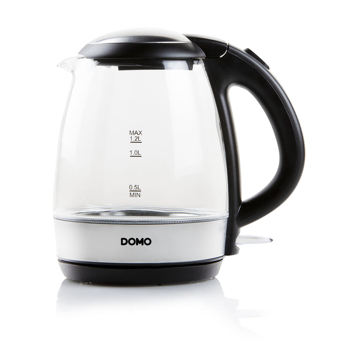 Domo DO9218WK - Waterkoker - 1,2L - Verlicht - Glas